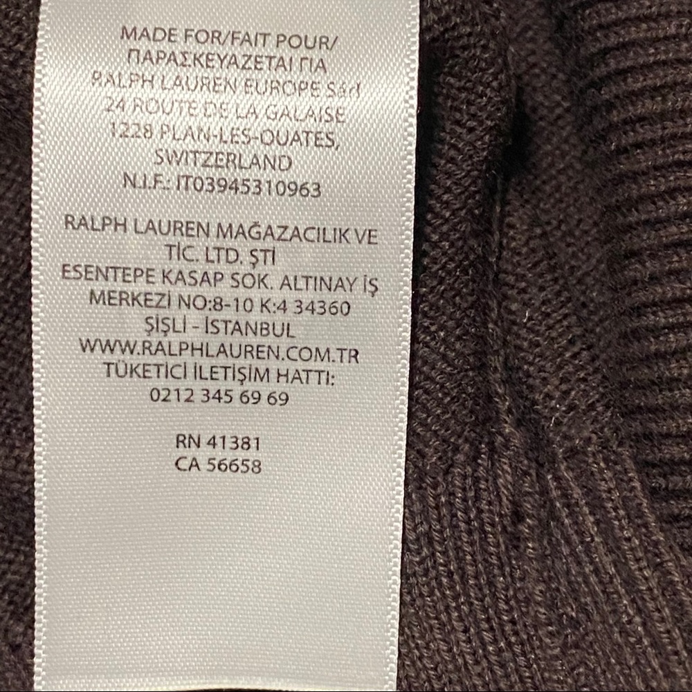 Polo Ralph Lauren Long Sleeve Crewneck Sweater XL - Picture 16 of 16